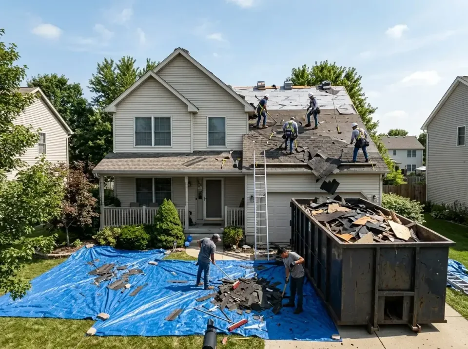 roof-replacement-debris-remova-004 — frequently asked questions, Cheapest Dumpster Rentals in Coal Valley, IL